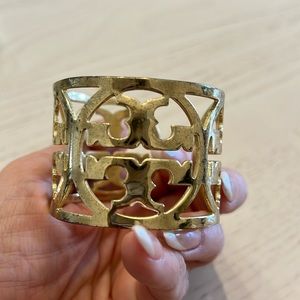 Gold Tory Burch cuff bracelet…love this